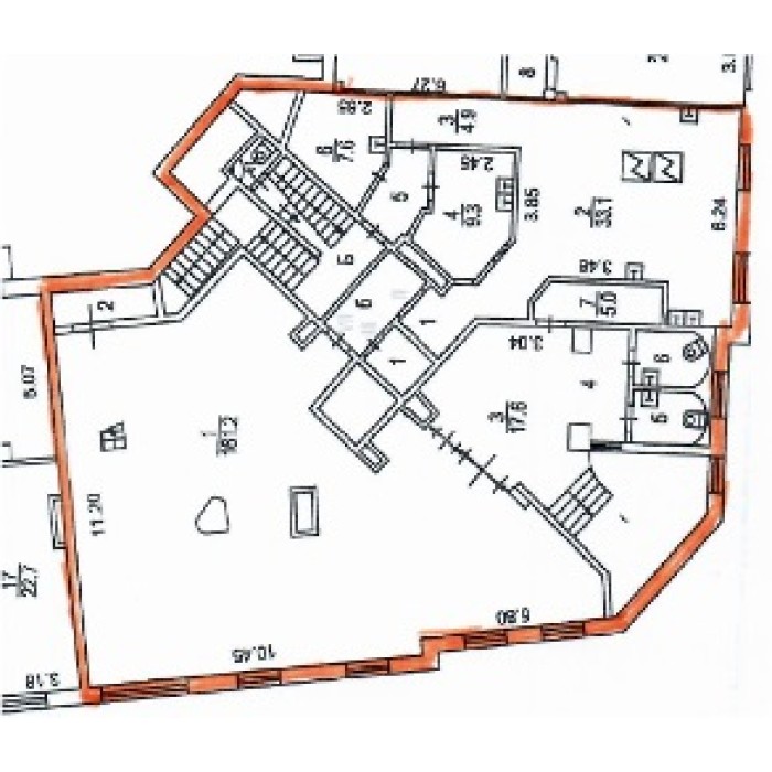 Курсовой переулок, 8/2 - Продажа офиса: 516.20 кв.м.