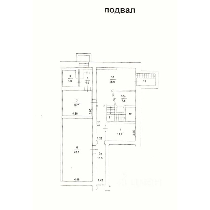 Нахимовский улица, 50 - Аренда помещения свободного назначения: 367.00 кв.м.