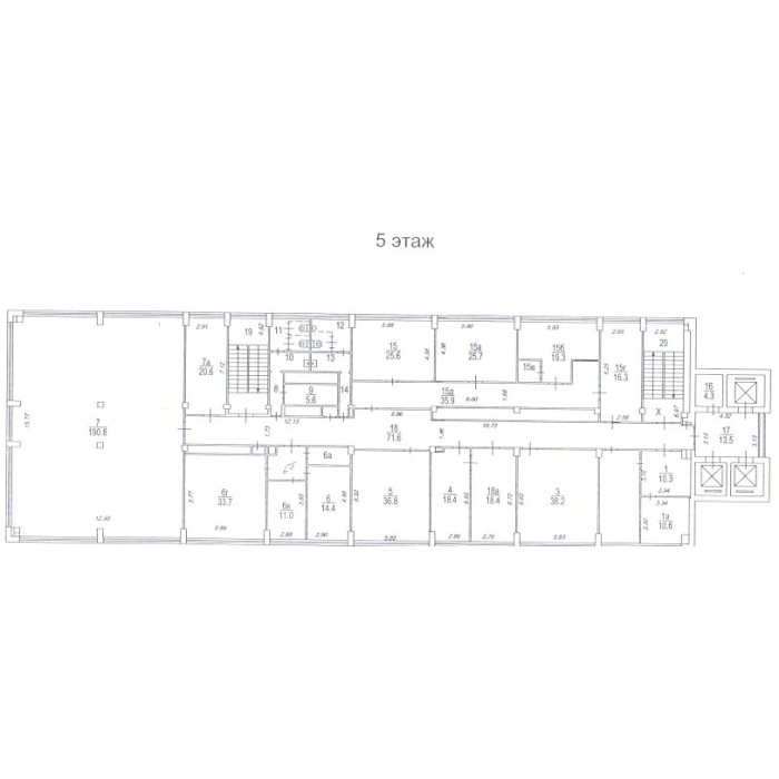 Космонавта Волкова улица, 20 - Аренда здания: 6300.00 кв.м.