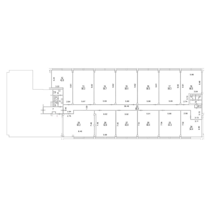 2-й Лихачевский переулок, 1с11 - Продажа офиса: 740.80 кв.м.