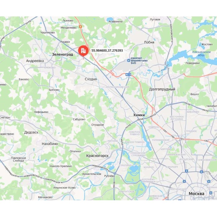 Зеленоградская улица, 11А - Аренда производственного помещения: 15021.70 кв.м.