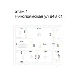 Николоямская улица, 48с1 - Продажа здания: 1516.10 кв.м.