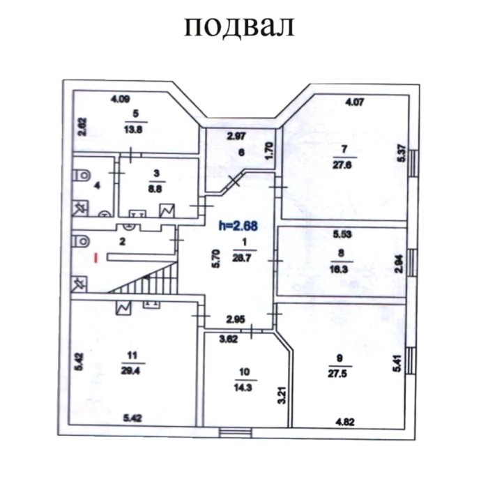 Дмитровское шоссе, 122Гк1с1 - Аренда помещения свободного назначения: 563.30 кв.м.