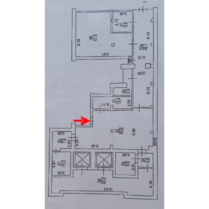 Бехтерева улица, д 41 к 1 - Аренда офиса: 300.00 кв.м.