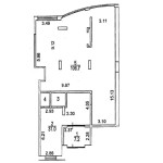 Циолковского улица, 7 - Аренда помещения свободного назначения: 150.60 кв.м.