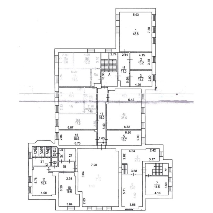 Барыковский переулок, 4с2 - Продажа здания: 1654.30 кв.м.