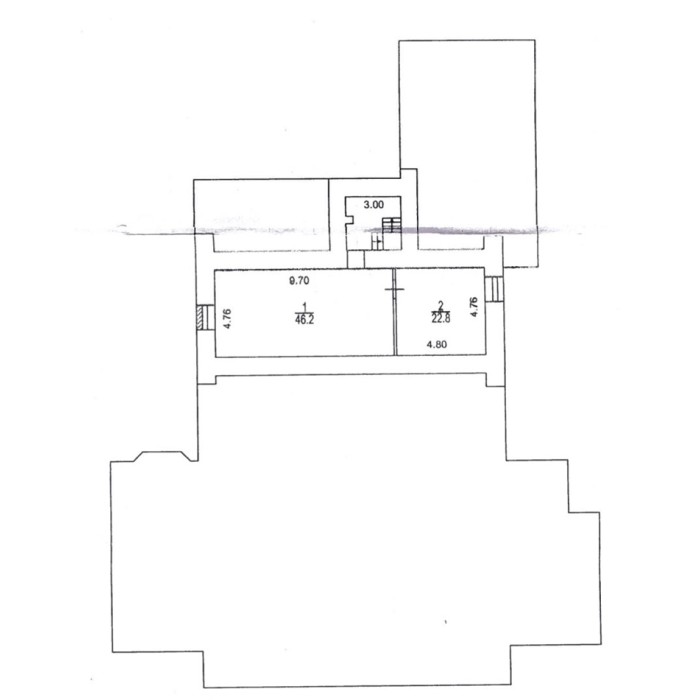 Барыковский переулок, 4с2 - Продажа здания: 1654.30 кв.м.
