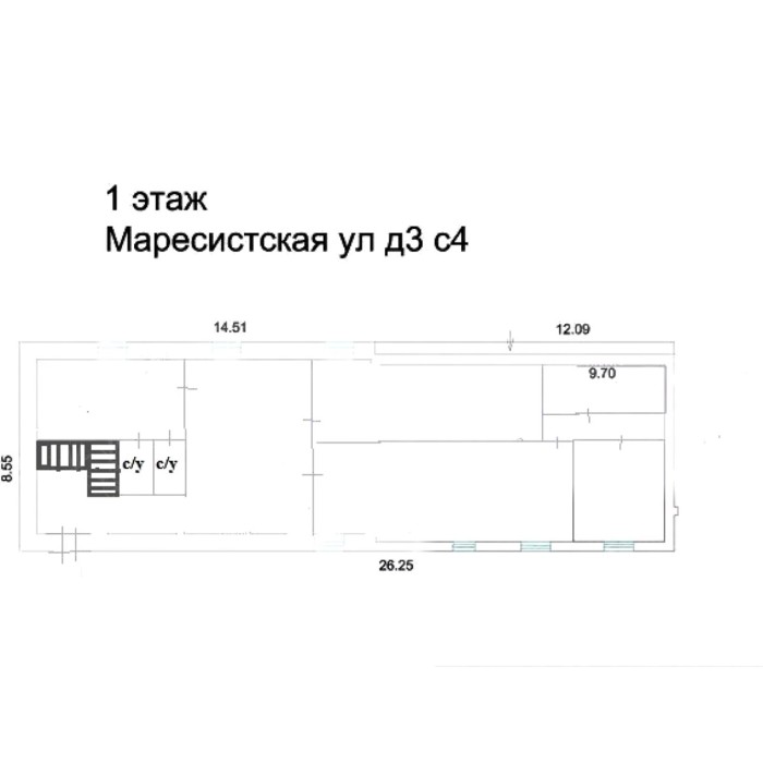 Марксистская улица, 3с4 - Аренда здания: 510.80 кв.м.