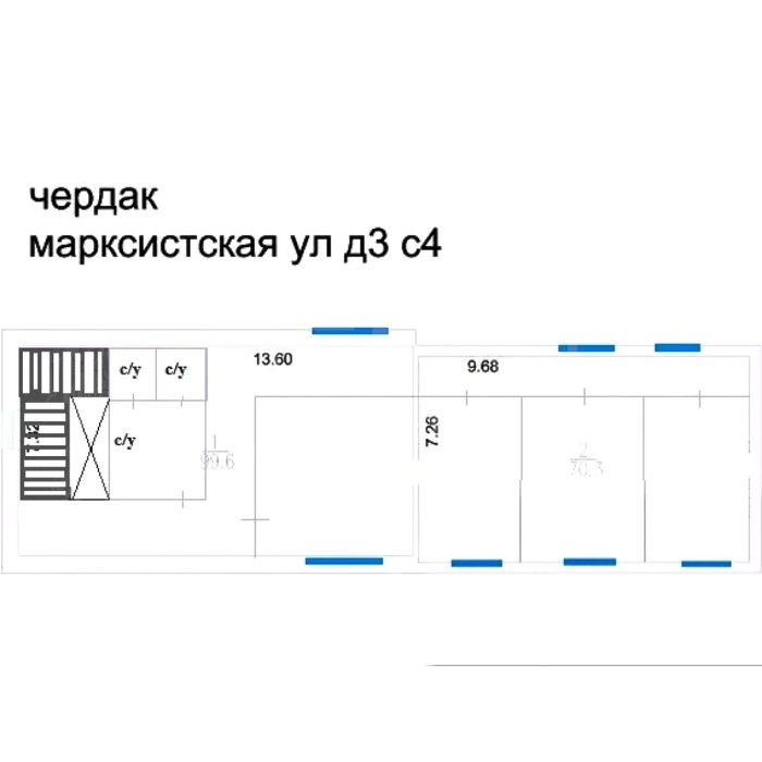 Марксистская улица, 3с4 - Аренда здания: 510.80 кв.м.