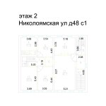 Николоямская улица, 48с2 - Продажа здания: 1516.00 кв.м.