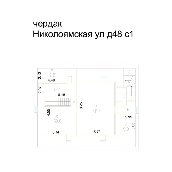 Николоямская улица, 48с2 - Продажа здания: 1516.00 кв.м.