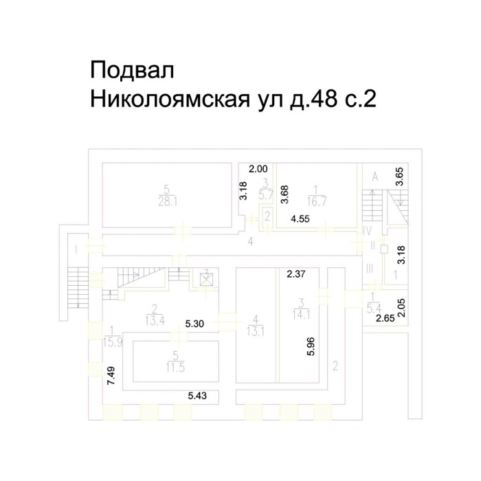 Николоямская улица, 48с2 - Продажа здания: 1516.00 кв.м.