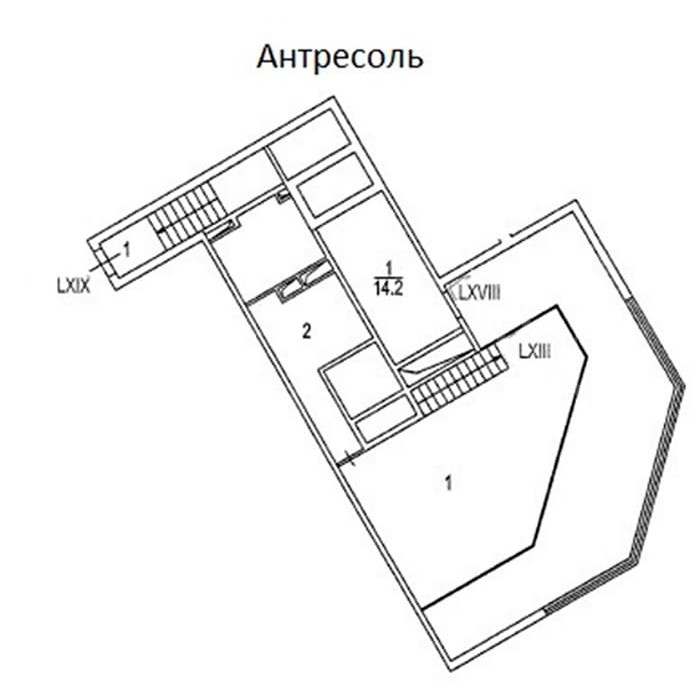 Архитектора Власова улица, 6 - Аренда офиса: 90.00 кв.м.