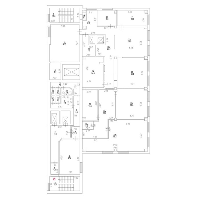 Кирпичная улица, 21 - Аренда офиса: 488.10 кв.м.