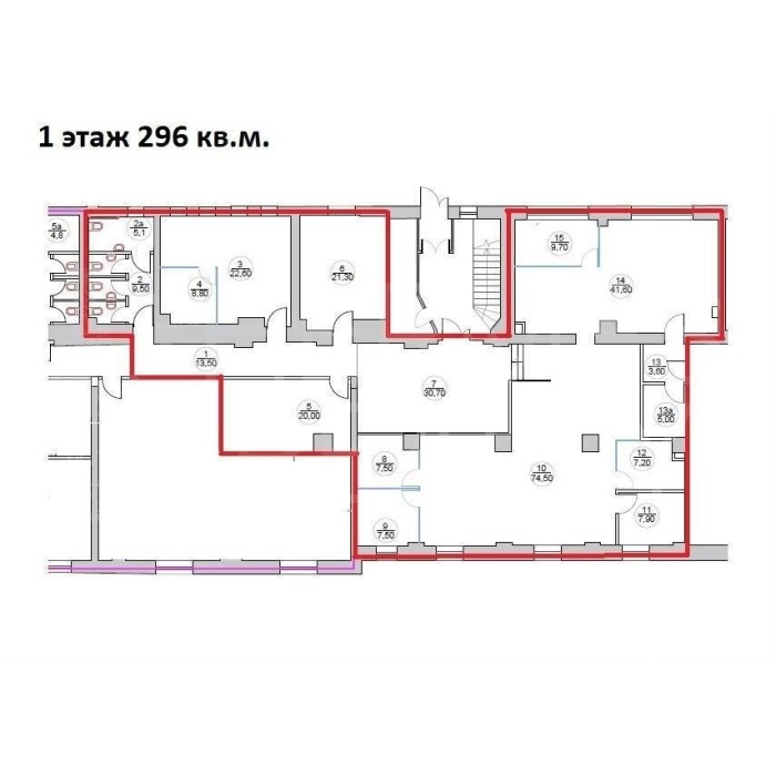 Воронцовская улица, 20 - Аренда офиса: 296.00 кв.м.