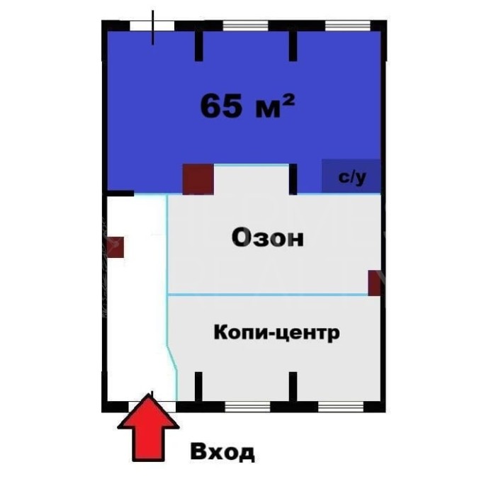 Люблинская улица, 76к5 - Аренда помещения свободного назначения: 65.00 кв.м.